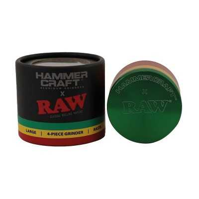 Raw Grinder X Hammercraft Rasta-4 partes