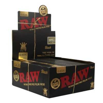Raw Black KS Slim 32 leaves