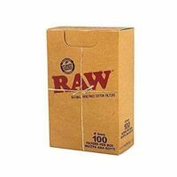 Raw Cotton Filters 100 uds