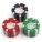 Grinder Fichas de poker