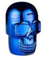 Cenicero Calavera Azul