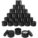 Tarro Circular de 3gr de Plastico Negro