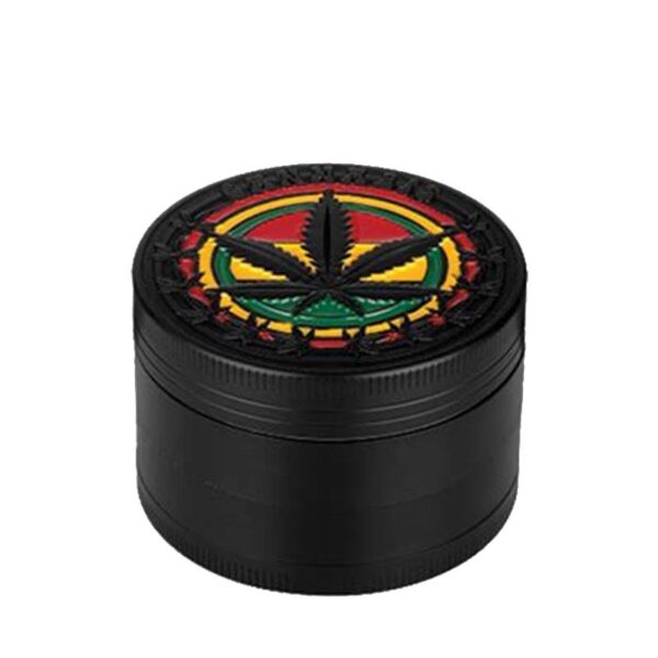 Grinder-Polinizador-Metal-Rasta-Black-40-mm