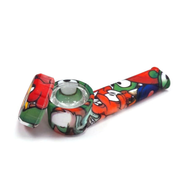 Pipa-Silicona--Tapa-Glass-Bowl-90-mm-Mix-Color