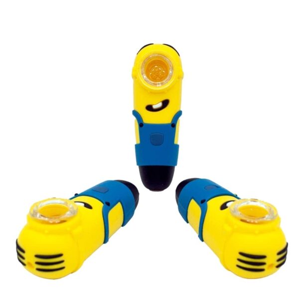 pipa-silicona-minion-10cm